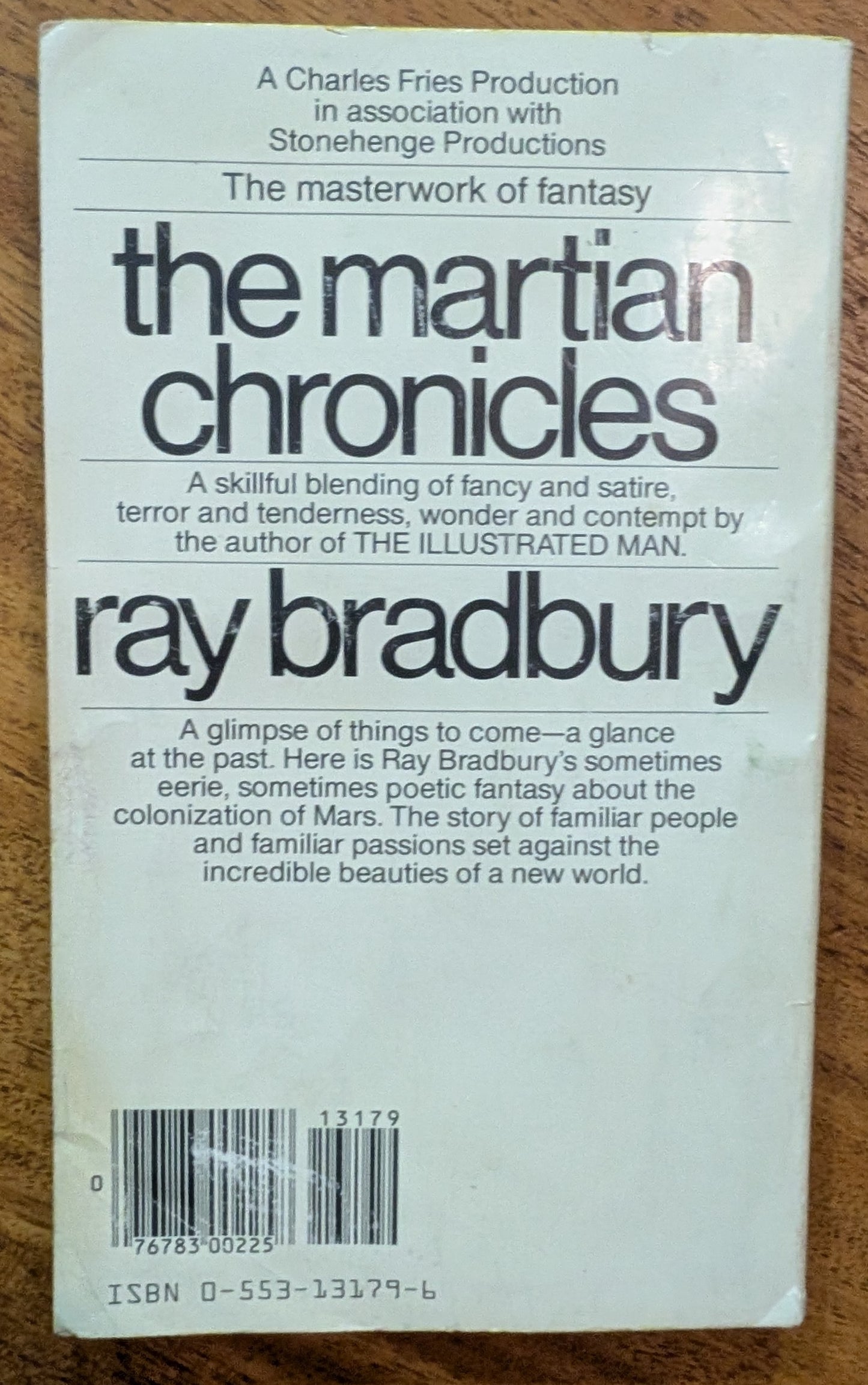 The Martian Chronicles by Ray Bradbury