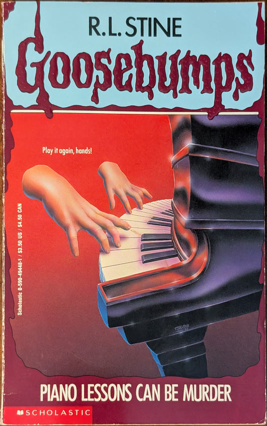 Piano Lessons Can Be Murder (Goosebumps #13) by R.L Stine