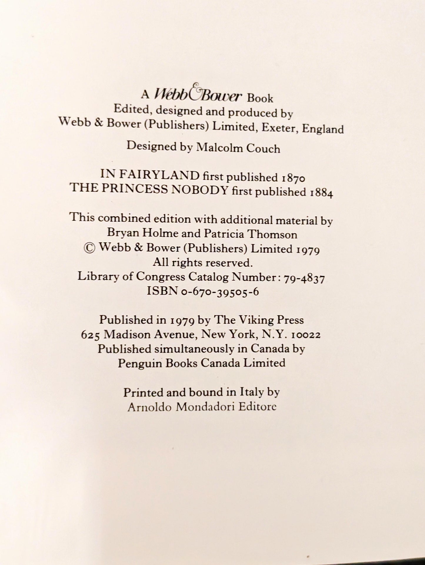 In Fairyland: A Series of Pictures from the Elf World by Richard Doyle