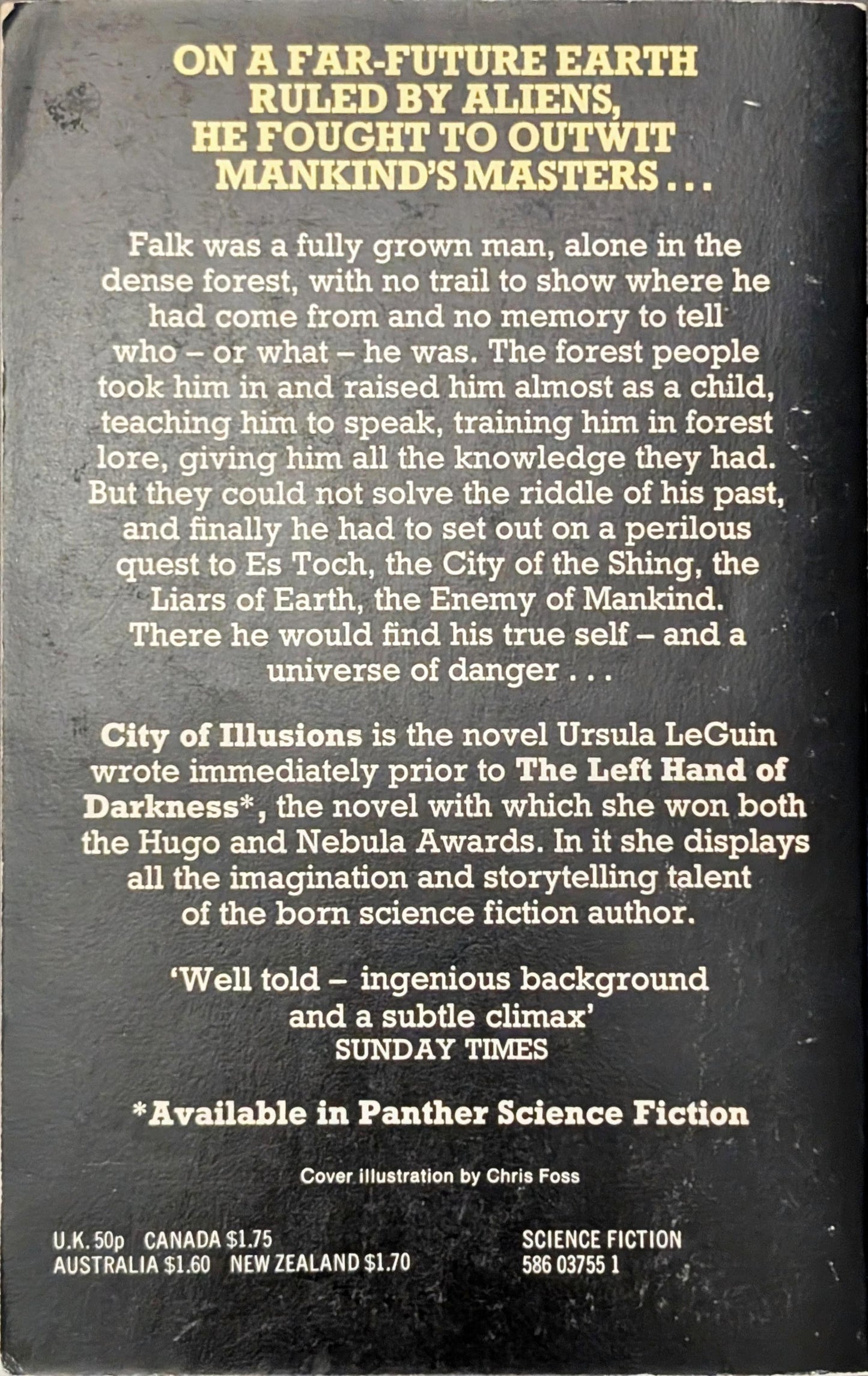 City of Illusions by Ursula K.LeGuin