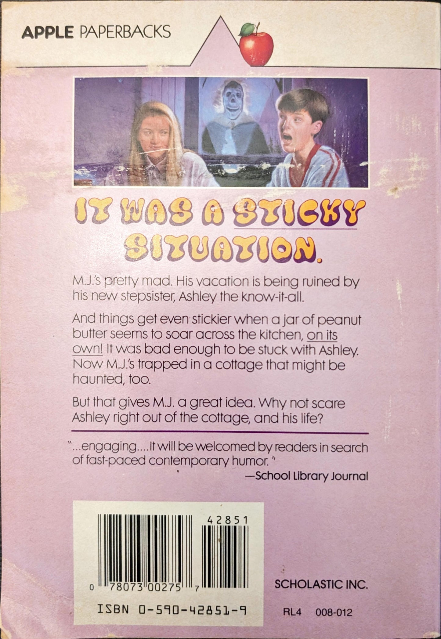 Peanut Butter Poltergeist by Ellen Leroe