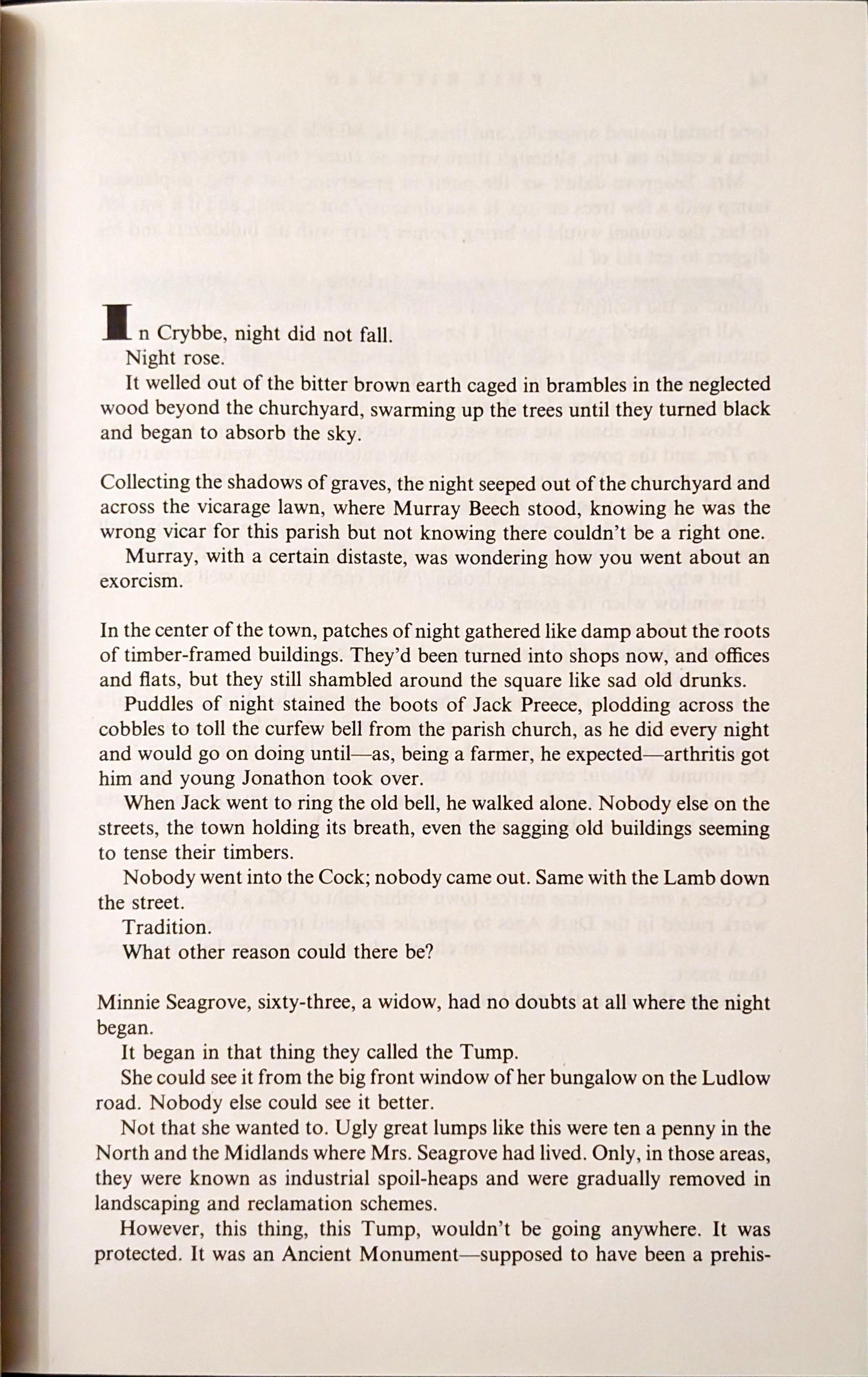 The Curfew by Phil Rickman